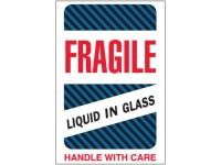 Fragile Liquid In Glass Blue 1590