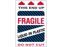 Fragile Liquid In Plastic Blue 1580