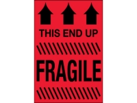 Fragile This Side Up Red