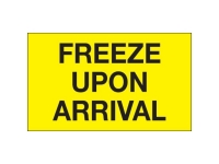 Freeze Upon Arrival Yellow