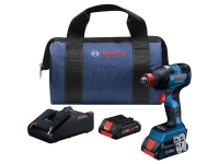 BOSCH Brushless Freak Bit/Socket Impact Driver Kit - 18V - 2 in 1 (1/4 / 1/2