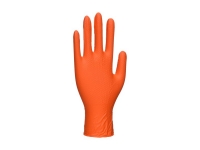 PORTWEST HD Disposable Gloves - 100pcs - M - Orange