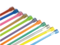 inline low profile cable ties