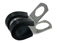 Black Plastic Wire Clips - 6 Clips Per Pack