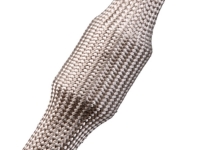 thumbnail interactive-video image 1 of Braided Fiberglass Sleeving – Heat Resistant Wire Wrap – 1mm To 40mm ID – Black/White 1 of 2