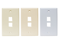 Keystone 2 port wall plates all colors