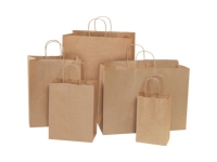 Pack Kontrol Kraft Paper Shopping Bags