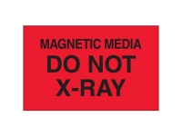 Magnetic Media Do Not Xray Red Solid