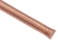 Metal braided sleeving, copper