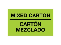 Mixed Carton Bilingual Green