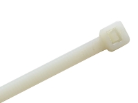 Natural white nylon zip ties for bundling
