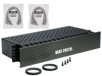 Neat Patch Cable Manager Kit, 48 x 2' Grey Cables