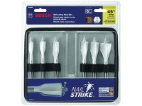 BOSCH Nail Strike Wood Boring Spade Bit Set - 6 Pc