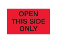 Open This Side Red