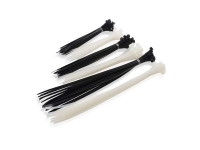 patriot american made zip ties natural black