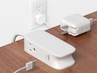 White portiko power and usb extension cord application usage