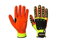 PORTWEST black anti-vibration and impact power-tool work glove A790