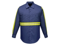 portwest f125 iona hi vis long sleeve shirt