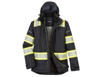 portwest f144 iona plus winter jacket hi vis