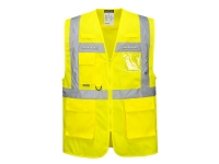 portwest l476 led executive safety vest orion