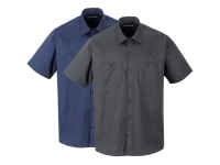 portwest s124group short sleeve industrial work shirt