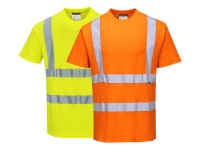 portwest s170group cotton hi vis short sleeve t shirt