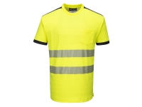 portwest t181 t shirt reflective short sleeve heat set