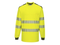 portwest t185 t shirt reflective long sleeve heat set