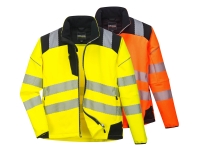 portwest t402or group vision hi vis softshell jacket