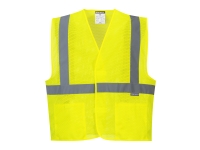 portwest uc492 economy hi vis mesh vest