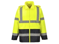 portwest uh443 hi vis classic contrast rain jacket