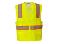 portwest us372yl lightweight hi vis safety vest