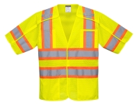 portwest us382 full mesh safety vest breakaway