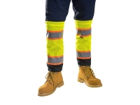 portwest us389 gallery gaiters hi vis two tone