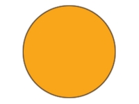 Removable Circular Adhesive Inventory Labels