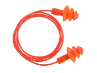 PORTWEST Reusable Corded TPR Ear Plugs - Orange - 50pc