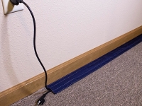 5' Beige Carpet Cord Cover