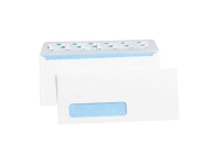 Pack Kontrol Plain Self-Seal Business Envelopes with Security Tint - 4ﾠ1/8