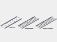 snake tray aluminum ladder tray