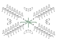 st cm 0303 3x3 cbl tray intersection