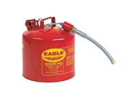 u2-51-s eagle safety can type 2 gas can with spout 5 gallon red