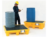 Spill pallet used for chemical shipping