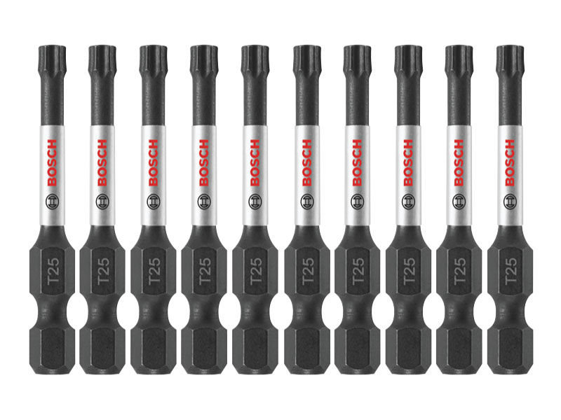 BOSCH® Impact Tough Torx Insert Bits 25 Hex