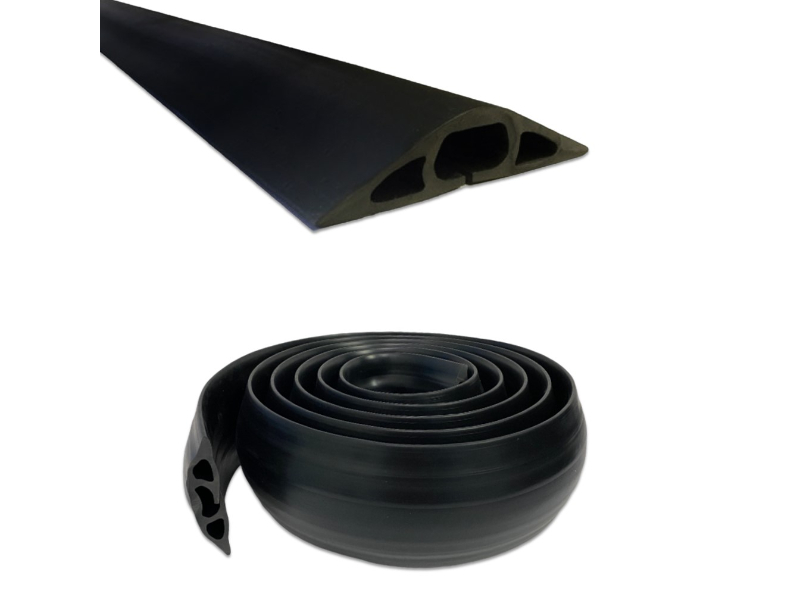Floor Cord Cover,Duct Cord Protector Covers Cables,Cords,Wires
