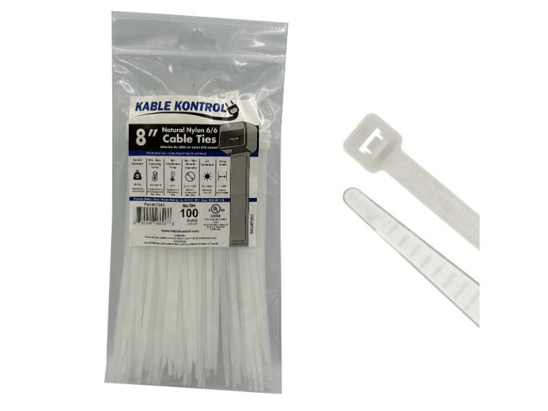 Cable ties for strong hold on smooth bundles SGT100S (111-50000)