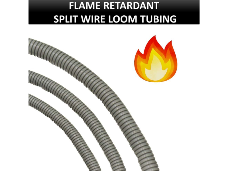 LT16 LOOM TUBE CONDUIT 16MM I/D 25M FLAME RETARDANT FLEXIBLE LT16
