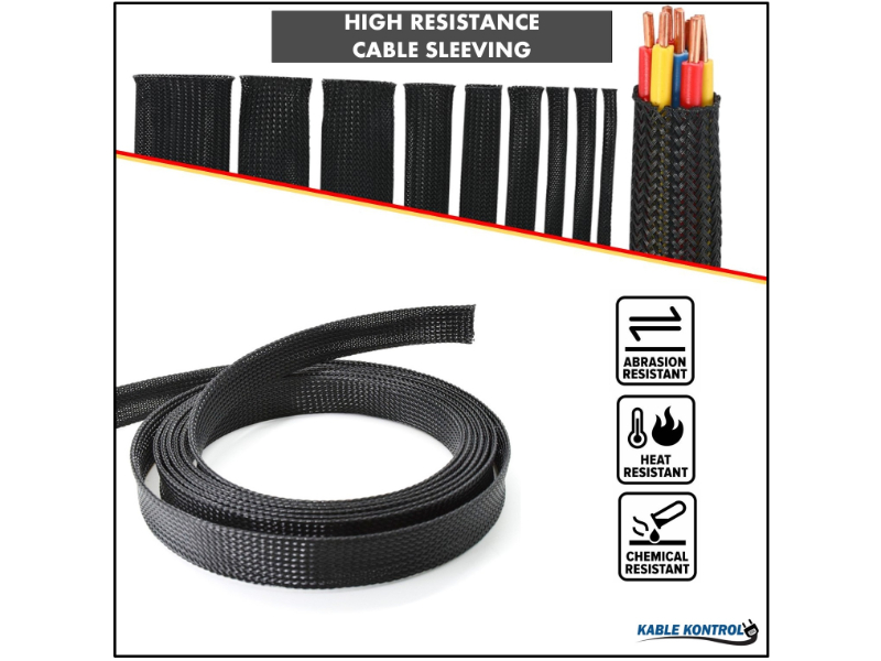 Nylon Braided Expandable Sleeving By Kable Kontrol
