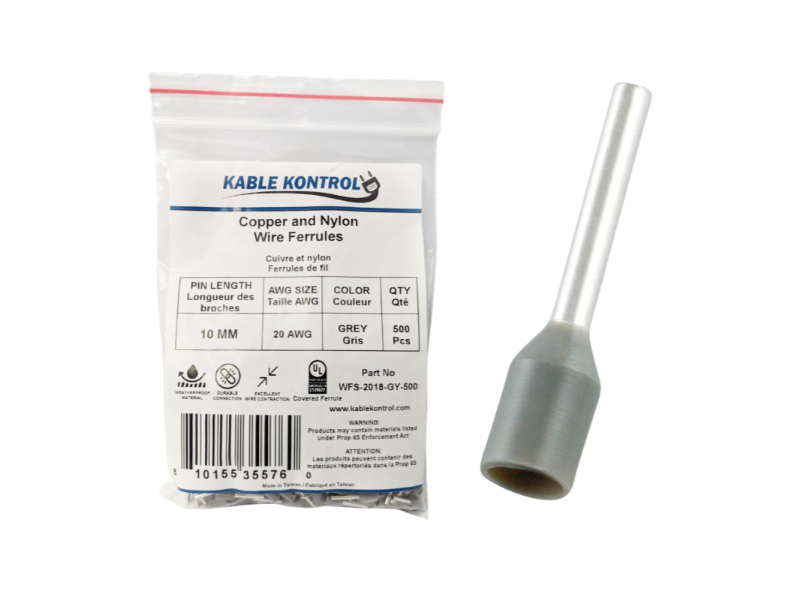Wire Ferrules - Nylon Insulated - Single