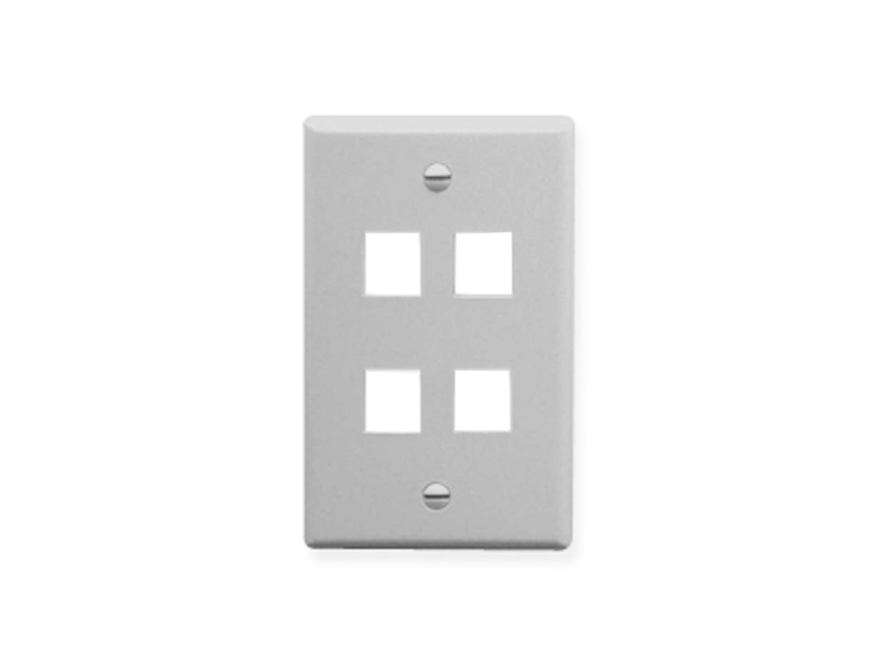 Network Wall Plates 16 Port Keystone Wall Plates