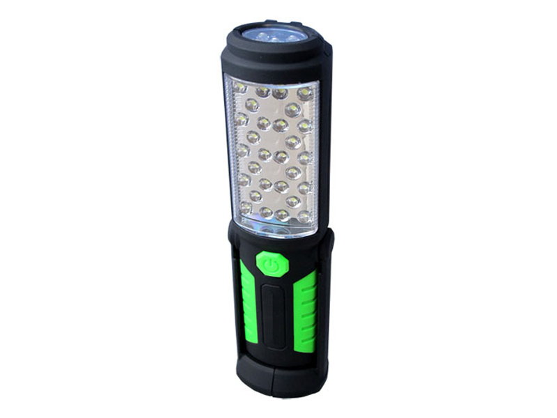 Pivoting LED Flashlight/Worklight